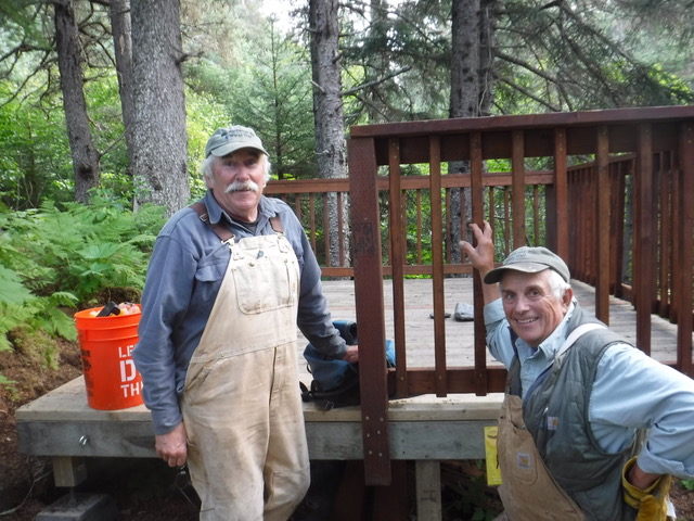 Trail builders honored as parade marshals