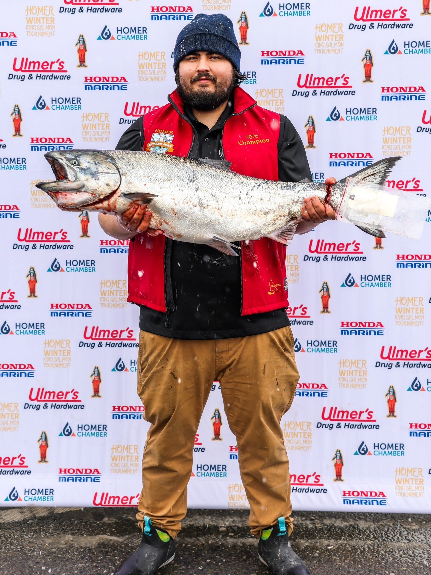 Ardenia brings home $41K with 26.2-pounder in annual salmon tournament