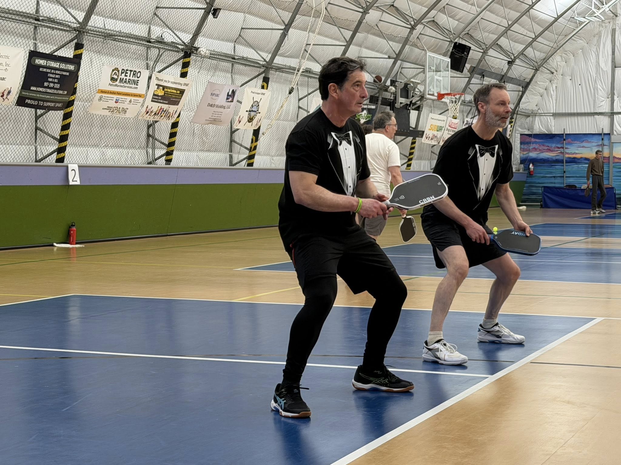 Pickleball players compete in Cosmic Hamlet Tournament