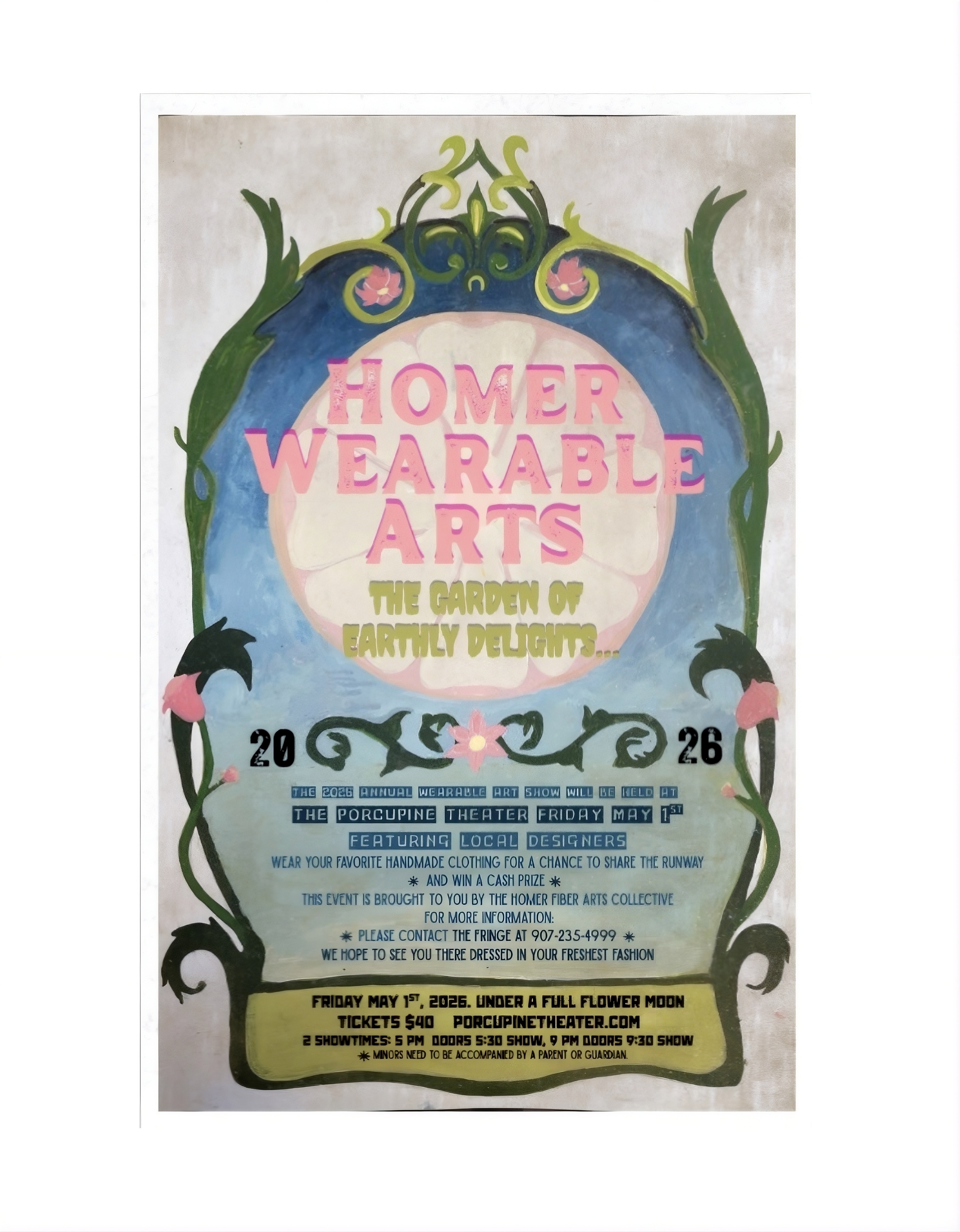 Wearable Arts Show runs Friday at Porcupine Theater