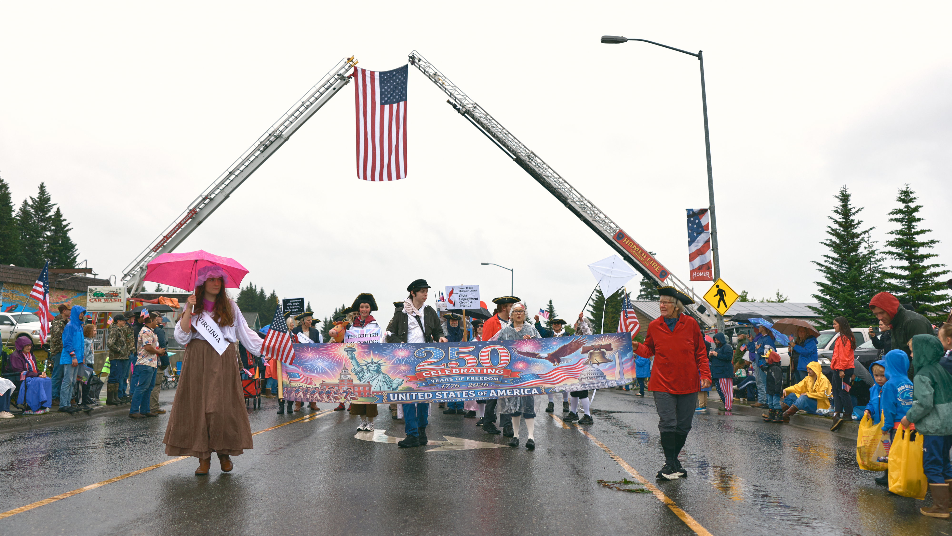 Homer celebrates ‘America the beautiful’