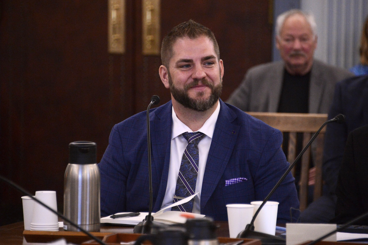 In race for governor, Crum talks of building Alaska’s future 