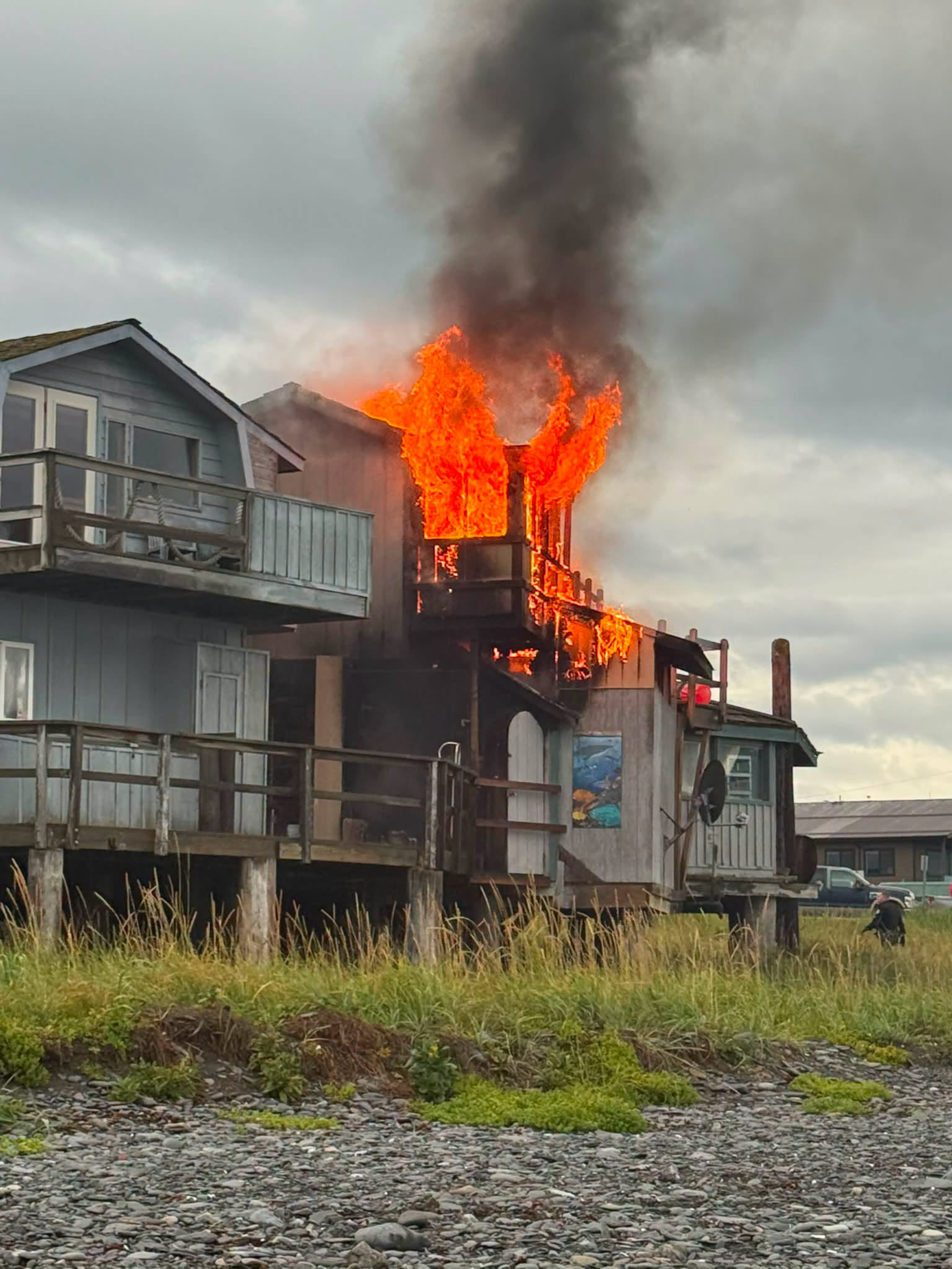 Quick response saves Spit restaurant and boardwalk