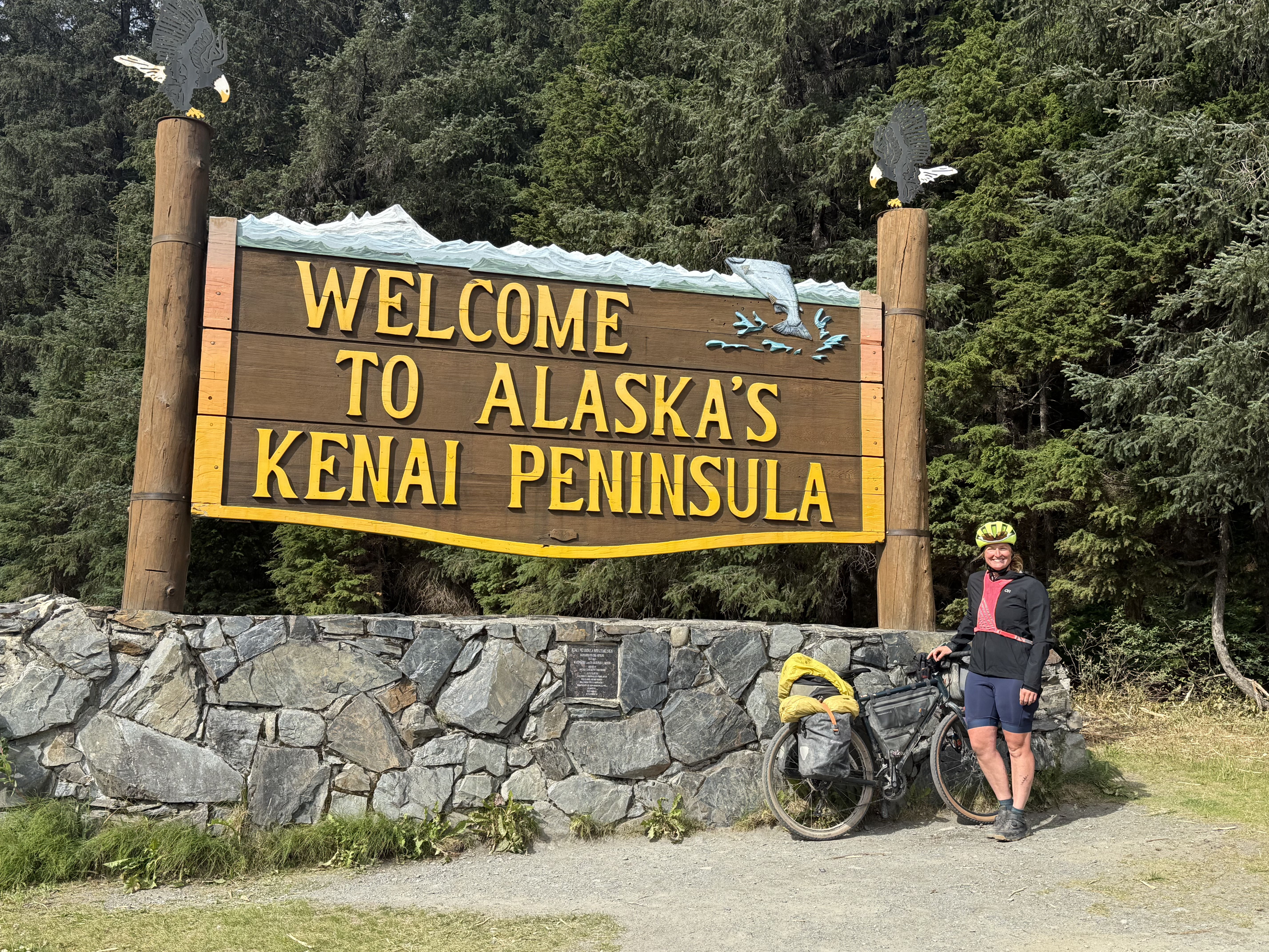 Local firefighter-EMT takes the scenic route to Homer from Prudhoe Bay