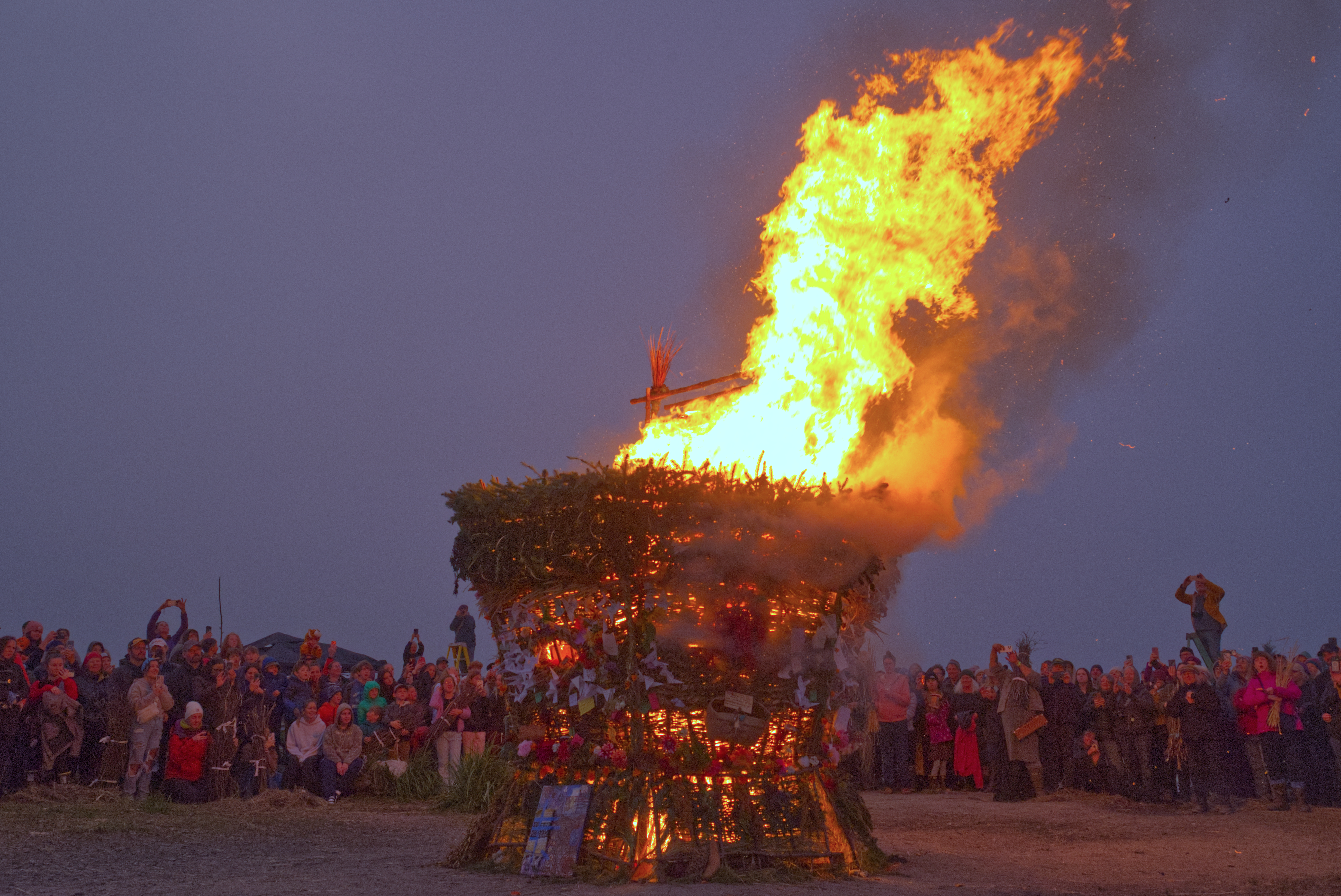 SMILE: 23rd annual Burning Basket draws a crowd