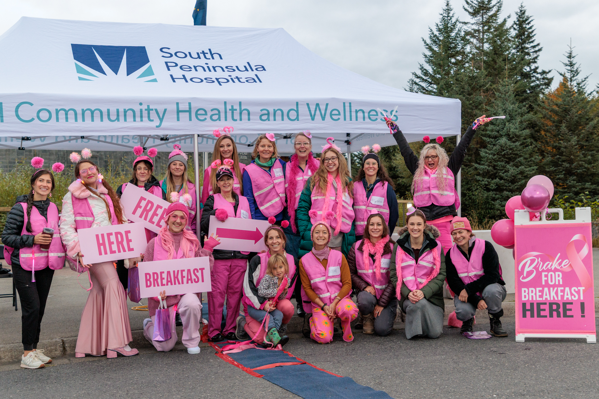 Brake for breakfast — and breast cancer awareness — next Tuesday